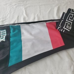 XL SAVAGE pink T shirt Black, teal, pink, joggers